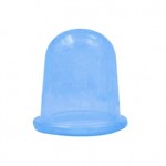 Ventuza de masaj 000BB corporal anticelulitic Medie din silicon Albastra